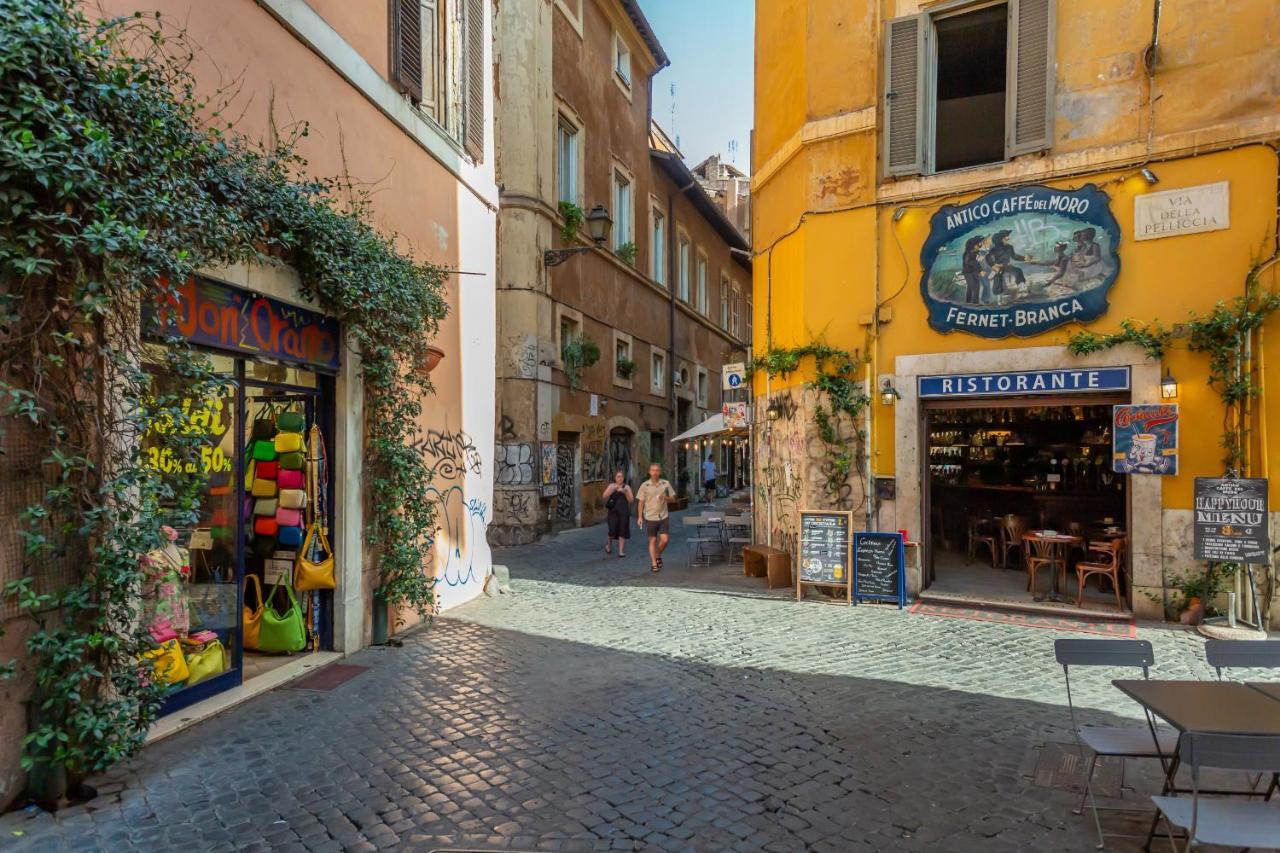 Ferienwohnung Al Cortile Del Moro Rom Exterior foto