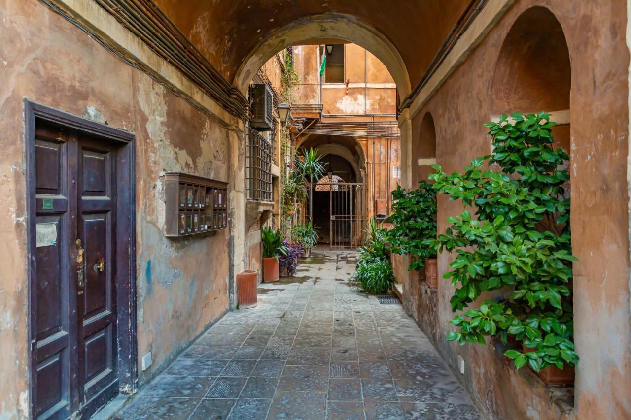 Ferienwohnung Al Cortile Del Moro Rom Exterior foto