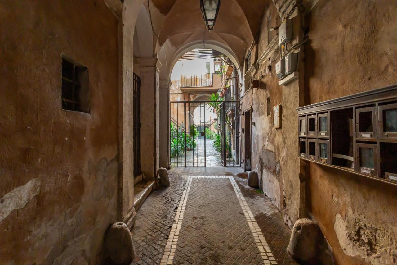 Ferienwohnung Al Cortile Del Moro Rom Exterior foto