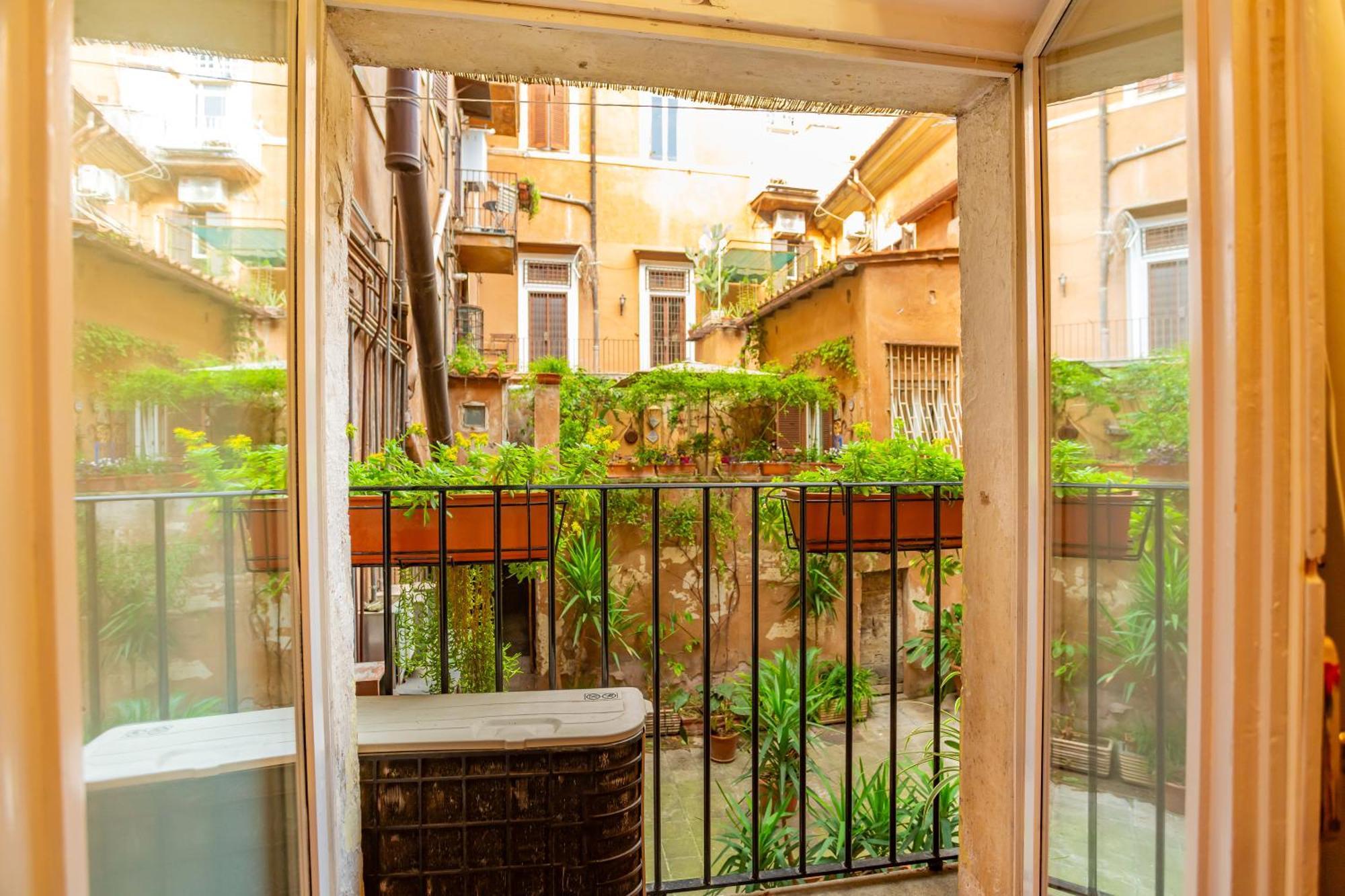 Ferienwohnung Al Cortile Del Moro Rom Exterior foto