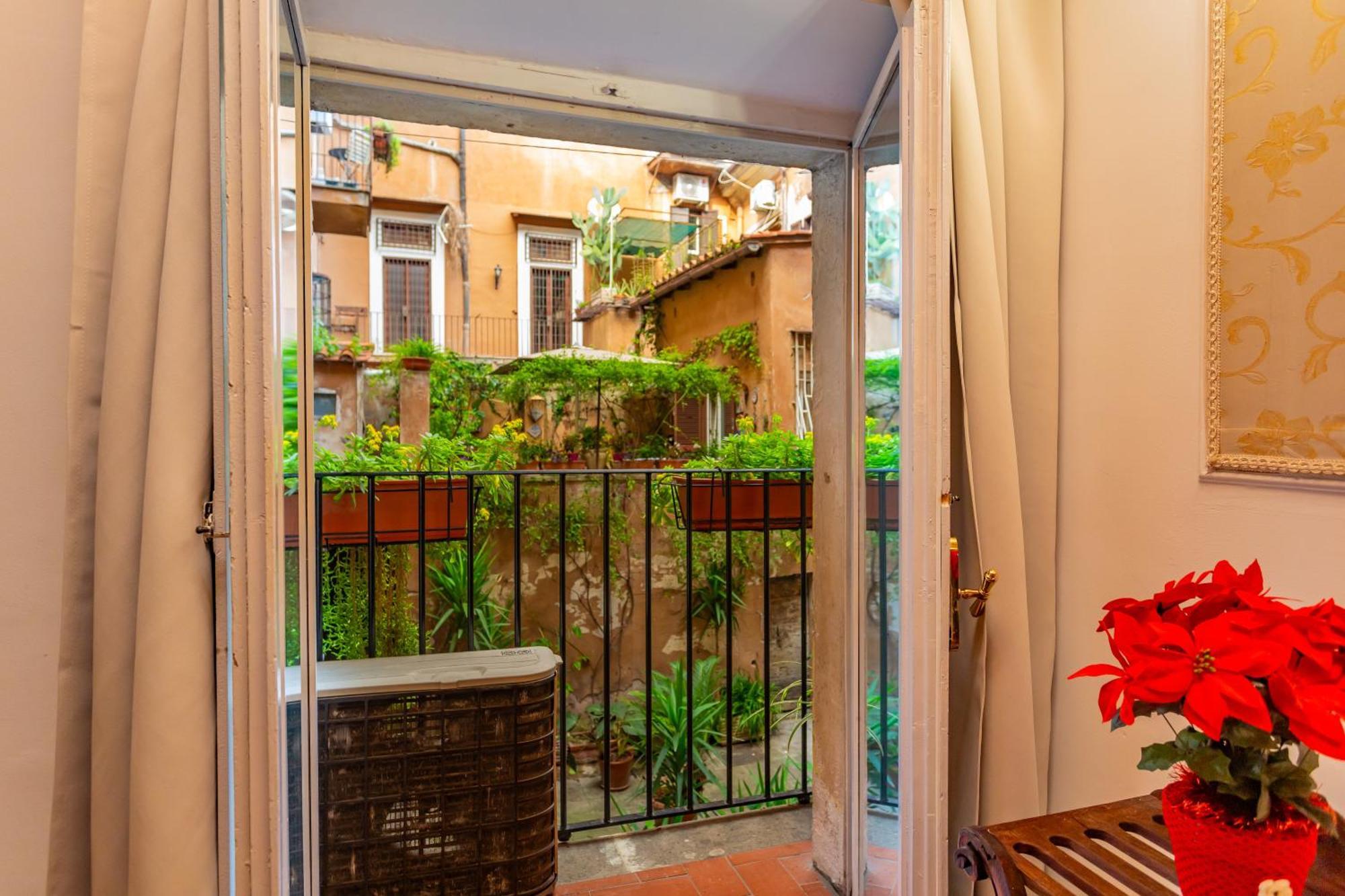 Ferienwohnung Al Cortile Del Moro Rom Exterior foto